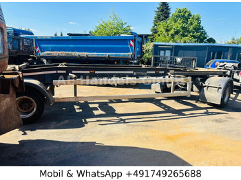Remolque multilift/ Portacontenedores de cadenas Hüffermann HSA Drehschemel Schlitten *BPW-ECO: foto 3
