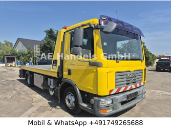 Grua de remolque autos, Furgoneta MAN TGL 8.180 BL *Brille/Seilwinde/Schiebeplateau: foto 2