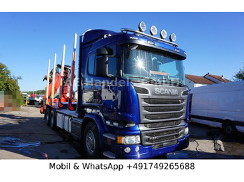Camión forestal SCANIA R 580
