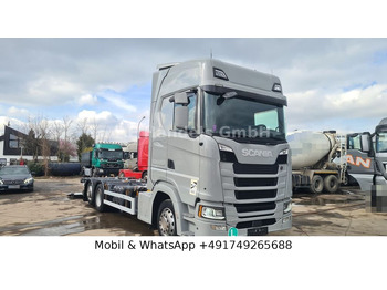 Camión portacontenedore/ Intercambiable SCANIA S 450