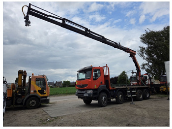 Camión caja abierta RENAULT Kerax 430