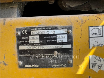 Excavadora de cadenas Komatsu PC490LC-10: foto 4