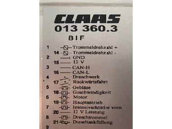 Sistema eléctrico CLAAS