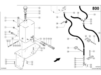 Depósito hidráulico CLAAS