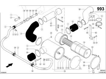 Filtro de aire CLAAS