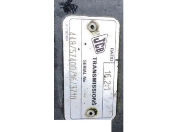 Eje y piezas JCB