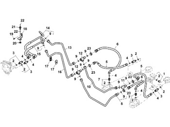Manguera de dirección JOHN DEERE
