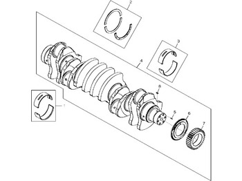 Cigüeñal JOHN DEERE