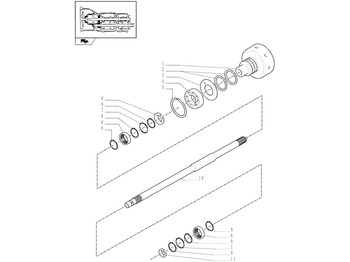 Embrague y piezas NEW HOLLAND