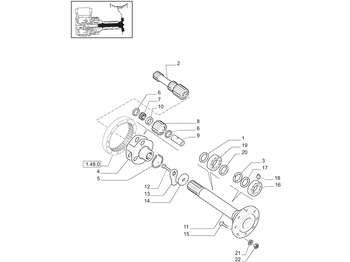 Transmisión NEW HOLLAND