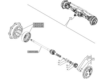 Transmisión NEW HOLLAND