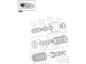 Embrague y piezas NEW HOLLAND