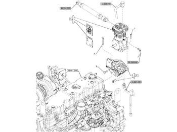 Motor y piezas NEW HOLLAND