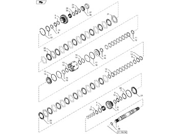 Transmisión NEW HOLLAND