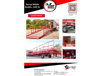 Rampa de carga nuevo AZ RAMP-EASY XL-20 . Mobil Loading Ramp  WIDE With Level Off, 20 t Capacity: foto 3