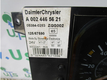 Sistema eléctrico para Camión MERCEDES AXOR / ECONIC CLOCK CLUSTER P/NO A0024465621: foto 2 Sistema eléctrico para Camión MERCEDES AXOR / ECONIC CLOCK CLUSTER P/NO A0024465621: foto 2