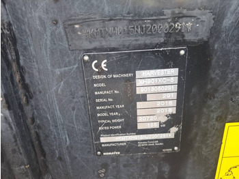 Procesadora forestal Komatsu 901 XC: foto 4