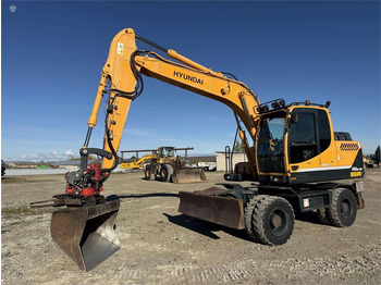 Excavadora de ruedas HYUNDAI