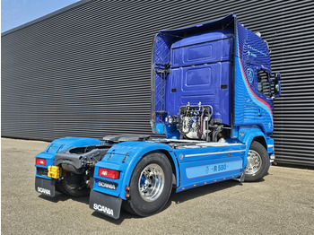 Cabeza tractora Scania R580 V8 / 2 TANKS / 4x2 / FULL AIR / PTO: foto 2