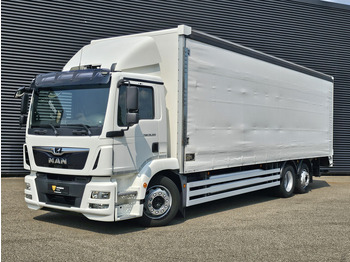 Camión caja cerrada MAN TGM