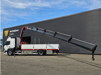 Camión caja abierta, Camión grúa Volvo FM420 4x2 / PALFINGER 18502 - 17 mtr / CRANE / KRAN: foto 2