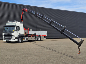 Camión caja abierta, Camión grúa Volvo FM420 4x2 / PALFINGER 18502 - 17 mtr / CRANE / KRAN: foto 3