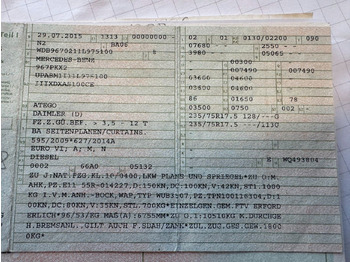 Furgoneta con lona Mercedes-Benz 818 4X2 Pritsche & Plane & Tang Pritsche & Plane Mercedes-Benz 818 4X2 Pritsche & Plane & Tang Pritsche & Plane: foto 2 Furgoneta con lona Mercedes-Benz 818 4X2 Pritsche & Plane & Tang Pritsche & Plane Mercedes-Benz 818 4X2 Pritsche & Plane & Tang Pritsche & Plane: foto 2