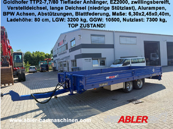 Remolque plataforma/ Caja abierta GOLDHOFER