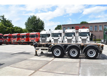 Semirremolque portacontenedore/ Intercambiable Pacton T3-010 - 2 x LIFT AXLE - BPW AXLES - DRUM BRAKES - 2 x EXTENDABLE -: foto 2