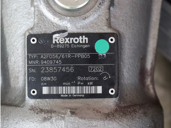 Bomba hidráulica para Maquinaria de construcción nuevo REXROTH A2FO56/61R-PPB05: foto 3
