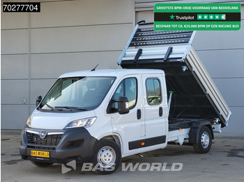 Arrendamiento de Opel Movano 140PK 3 zijdige Kipper Dubbel Cabine Airco Cruise Tipper Benne Kieper Airco Dubbel cabine Cruise control Opel Movano 140PK 3 zijdige Kipper Dubbel Cabine Airco Cruise Tipper Benne Kieper Airco Dubbel cabine Cruise control: foto 1
