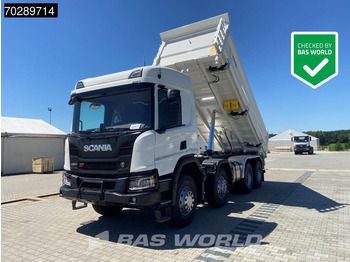 Arrendamiento de Scania P420 8X4 NEW! 13,5m3 3-way tipper Hardox450 Steel Steelsuspension Euro 6 Scania P420 8X4 NEW! 13,5m3 3-way tipper Hardox450 Steel Steelsuspension Euro 6: foto 1