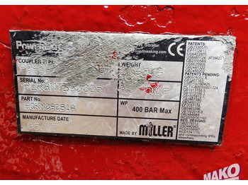 Implemento para Maquinaria de construcción Szybkozłącze hydrauliczne Miller fi 100: foto 5