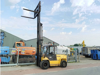 Carretilla elevadora diésel Hyster H 7.00 XL 7 ton heftruck forklift stapler diesel: foto 2