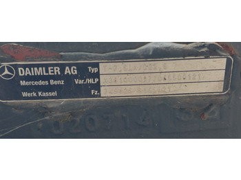 Eje posterior MERCEDES ACTROS MP4 TRAILING AXLE: foto 4