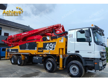 Camión bomba de hormigón PUTZMEISTER Mercedes-Benz 4141 Putzmeister 49.5M 【ACHIEVE】TOP CONDITION!!!: foto 4