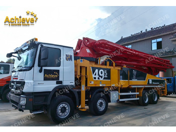 Camión bomba de hormigón PUTZMEISTER Mercedes-Benz 4141 Putzmeister 49.5M 【ACHIEVE】TOP CONDITION!!!: foto 3