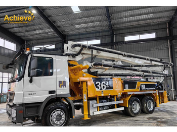 Camión bomba de hormigón PUTZMEISTER PUTZMEISTER M36-4Z 2013 HOT SALE Mercedes-Benz【ACHIEVE】TOP CONDITION!!!: foto 2