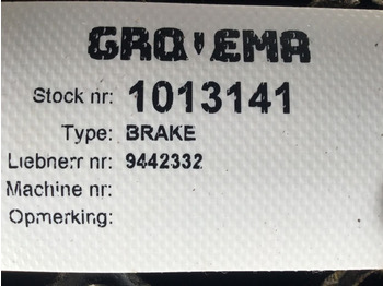 Piezas de freno Liebherr Brake Housing: foto 4