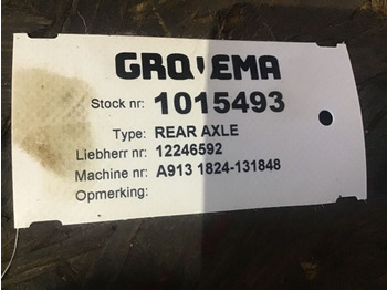 Eje y piezas LIEBHERR