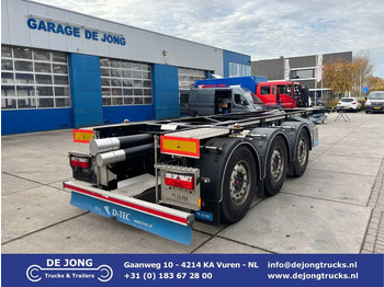 Semirremolque portacontenedore/ Intercambiable D-TEC
