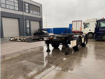 Semirremolque portacontenedore/ Intercambiable Krone SZ / 20 FT Container Chassis / BPW: foto 4