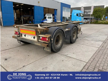 Semirremolque portacontenedore/ Intercambiable VAN HOOL 20'