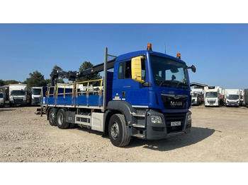 Camión caja abierta MAN TGS 26.360