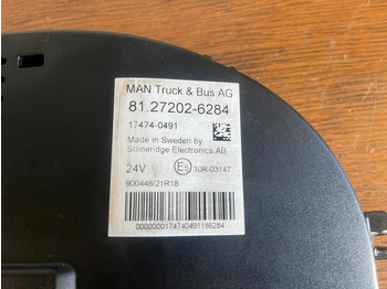 Salpicadero para Camión MAN EU6 Kombiinstrument / Tacho 81.27202-6284: foto 3 Salpicadero para Camión MAN EU6 Kombiinstrument / Tacho 81.27202-6284: foto 3