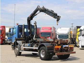 Camión multibasculante, Camión grúa Mercedes-Benz AXOR 1824, CRANE HIAB 099B-3 DUO, 4x4: foto 4