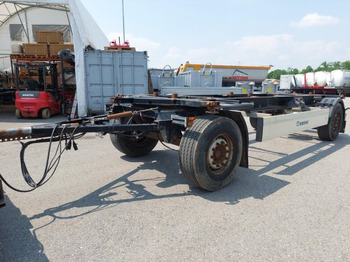 Remolque portacontenedore/ Intercambiable Krone AZ 18, Standard-Lafette Krone-Achsen,: foto 5