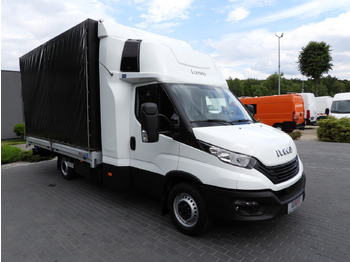 Furgoneta con lona IVECO DAILY 35S18 TARPAULIN LIFT 10 PALLETS WEBASTO CRUISE CONTROL PNEUMATICS AIR CONDITIONING  180HP: foto 4