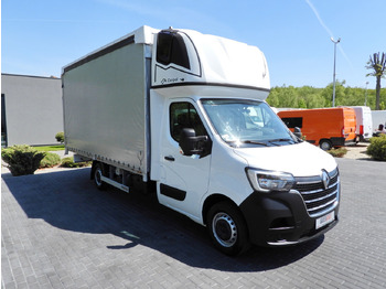 Furgoneta con lona RENAULT MASTER  TARPAULIN 10 PALLETS WEBASTO CRUISE CONTROL LED LIGHTS PNEUMATICS AIR CONDITIONING  165HP: foto 4