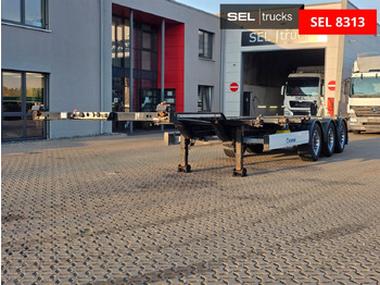 Semirremolque portacontenedore/ Intercambiable KRONE SD
